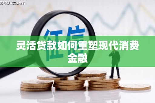 昭平灵活贷款如何重塑现代消费金融