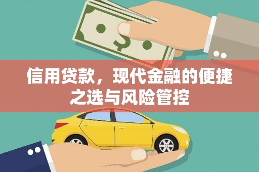 昭平信用贷款，现代金融的便捷之选与风险管控