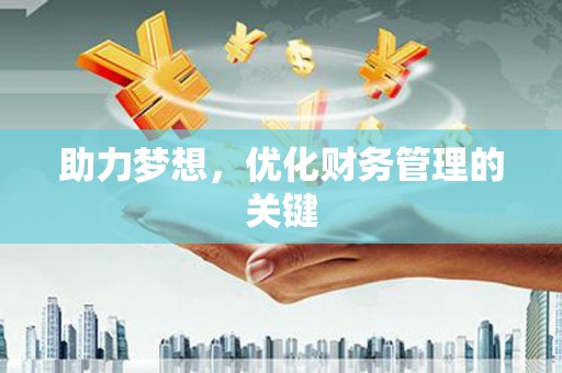 昭平助力梦想,优化财务管理的关键 昭平助力梦想,优化财务管理的关键