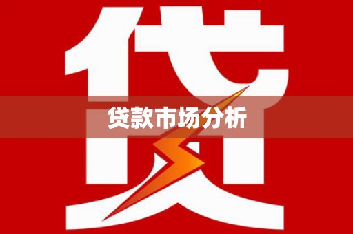 昭平贷款市场分析