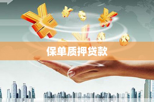 昭平保单质押贷款