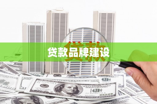 昭平贷款品牌建设