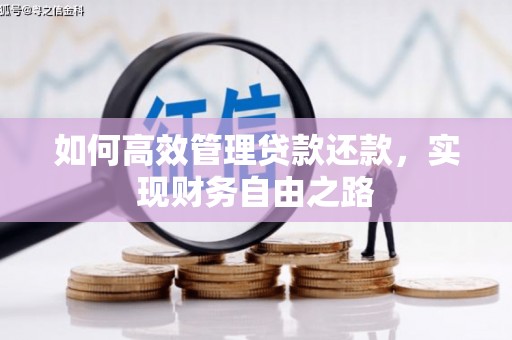 昭平如何高效管理贷款还款，实现财务自由之路