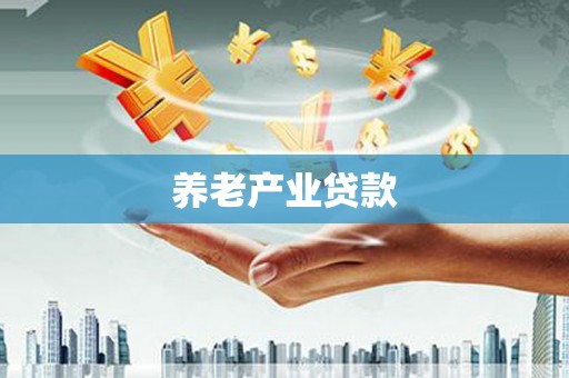 昭平养老产业贷款