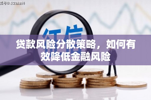 昭平贷款风险分散策略，如何有效降低金融风险