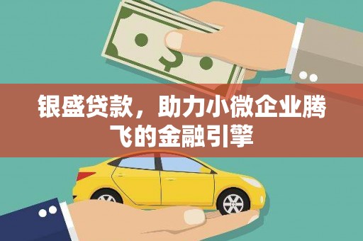 昭平银盛贷款，助力小微企业腾飞的金融引擎