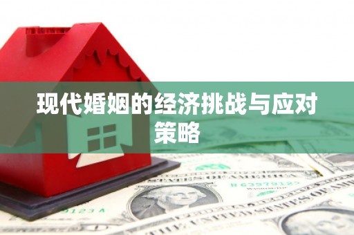 昭平现代婚姻的经济挑战与应对策略