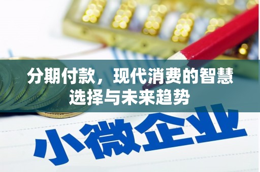 昭平分期付款，现代消费的智慧选择与未来趋势