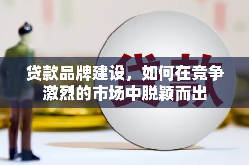 昭平贷款品牌建设，如何在竞争激烈的市场中脱颖而出