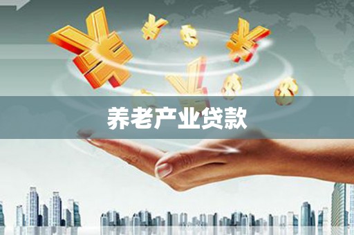 昭平养老产业贷款