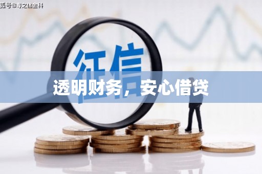昭平透明财务，安心借贷