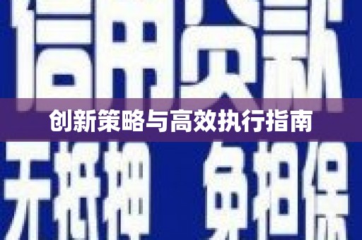 昭平创新策略与高效执行指南