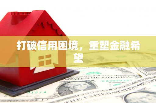 昭平打破信用困境，重塑金融希望