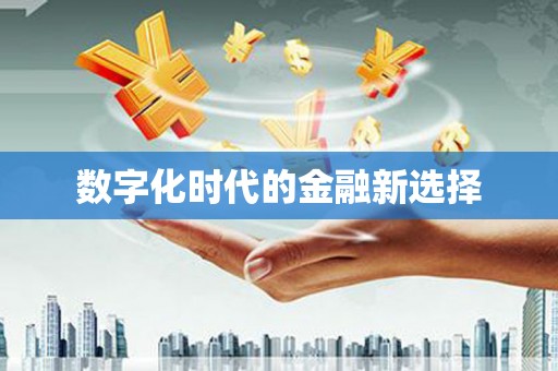 昭平数字化时代的金融新选择